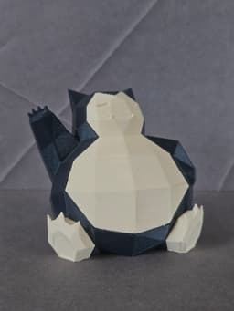 Snorlax Low Poly Pokemon 3d model