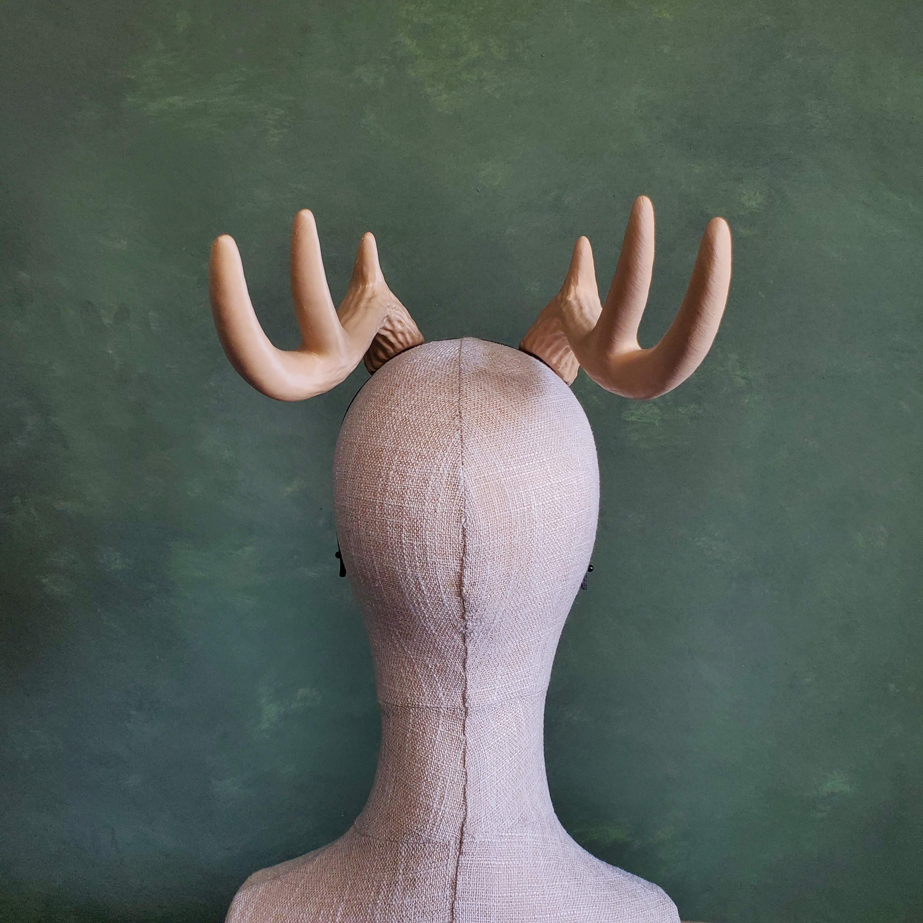 Kiki | Large Wavy Antlers 3d model