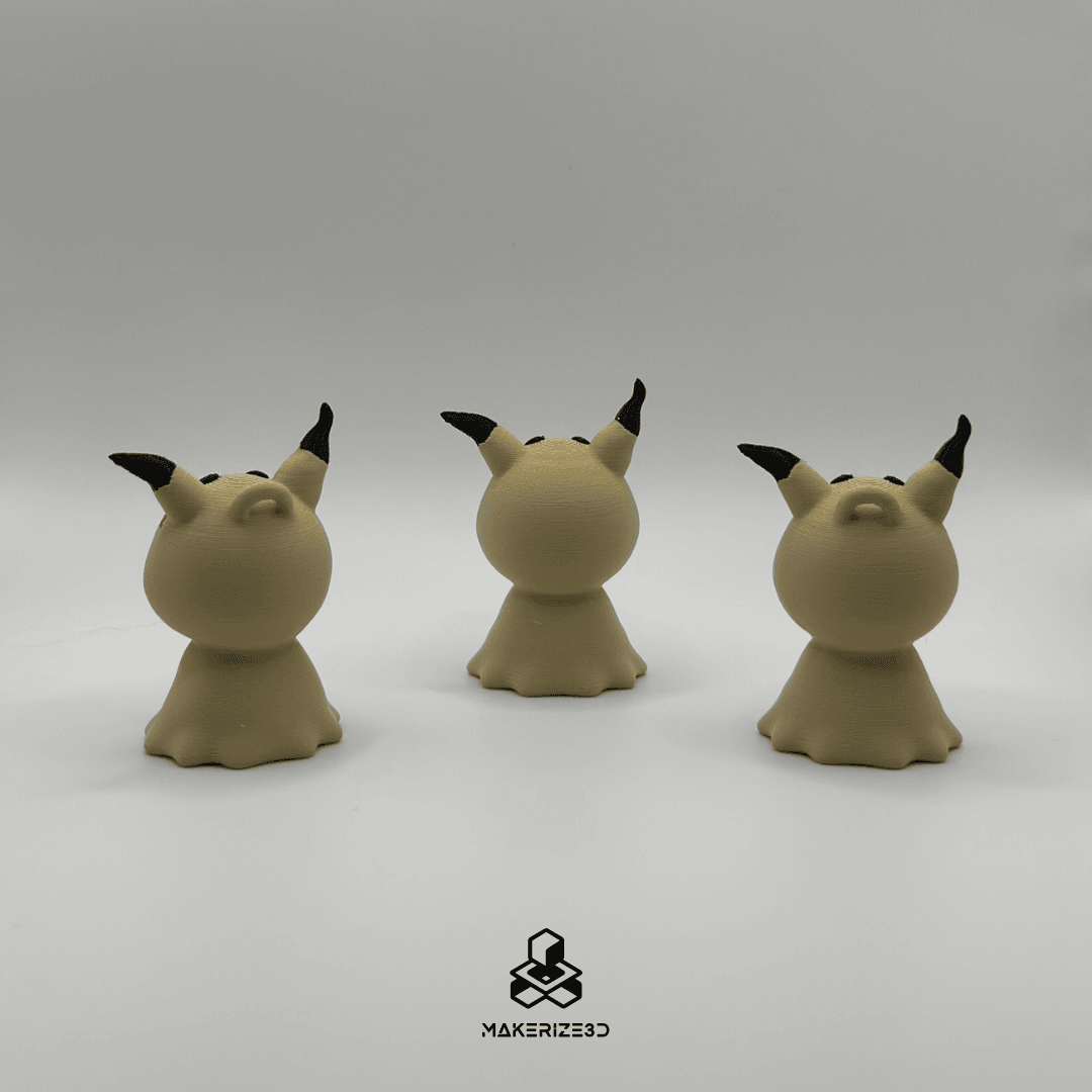 Mimikachu Clicker + Non-Clicker Option 3d model