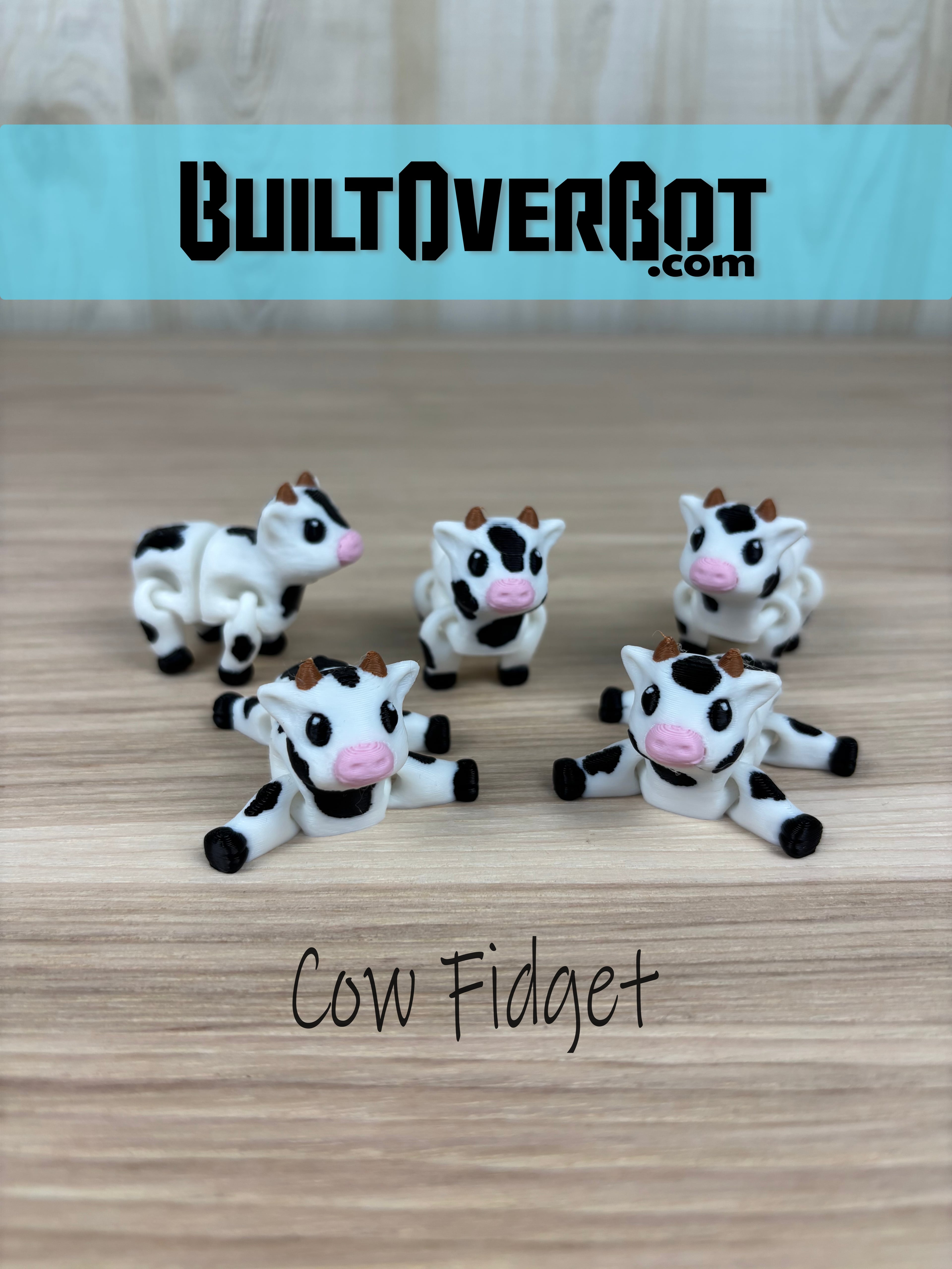 Cow Fidget 3d model