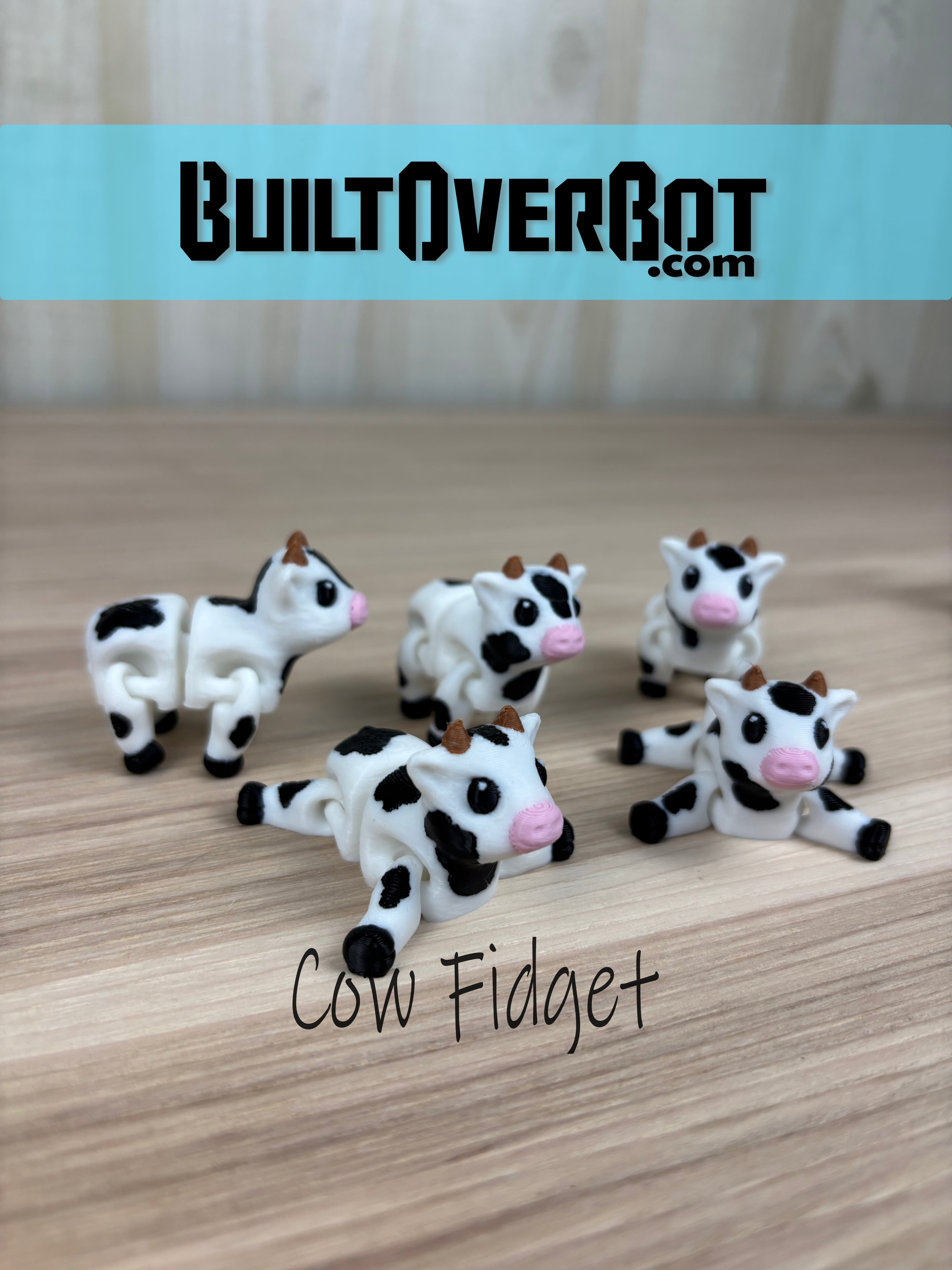 Cow Fidget 3d model