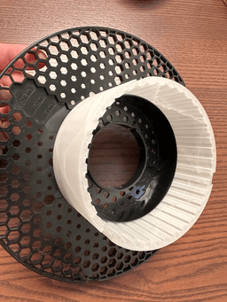 Simple Prusament to MasterSpool adapter 3d model