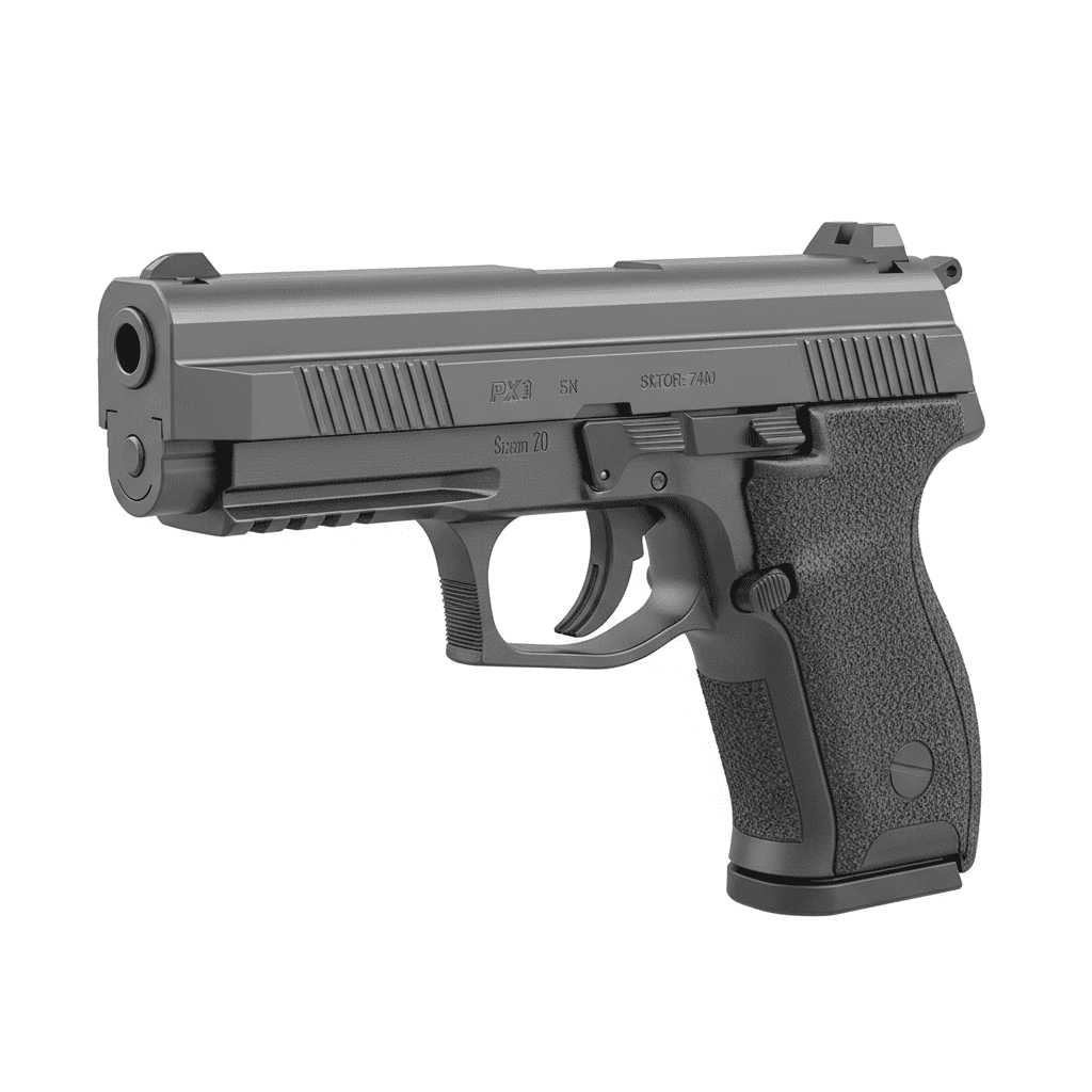 Beretta PX4 Storm Duty Handgun 3d model