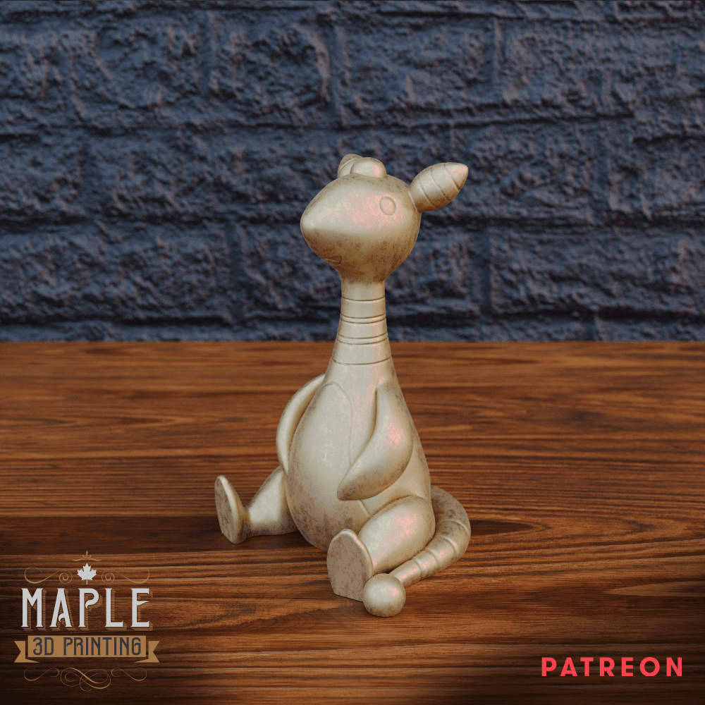 181. Ampharos Ornamental and Basic - Pokemon 3d model