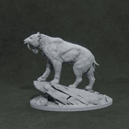 Smilodon Populator Free 3d model
