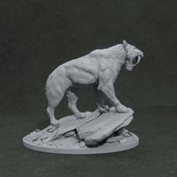 Smilodon Populator Free 3d model