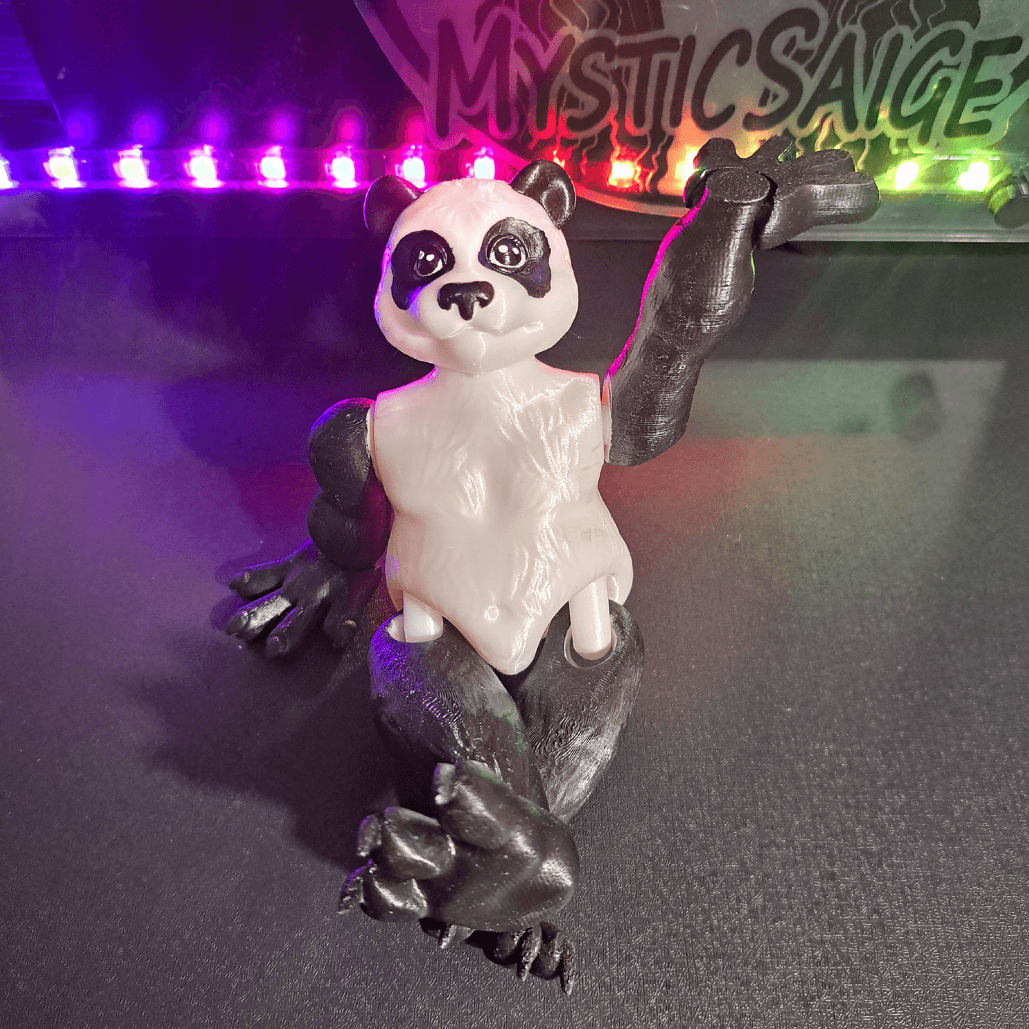 Flexy Panda 3d model