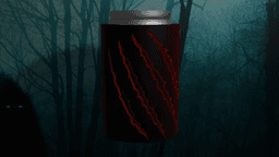 Clawed Beer Can Holder 3d model