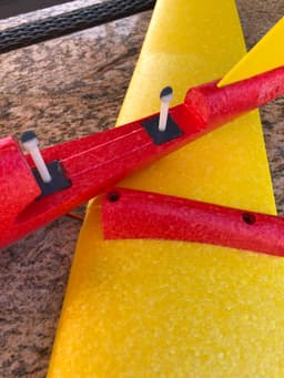 Widl aileron joiner & screw adapter 3d model