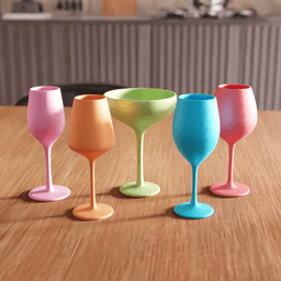Stemware and Goblet Collection 3d model