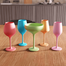 Stemware and Goblet Collection 3d model