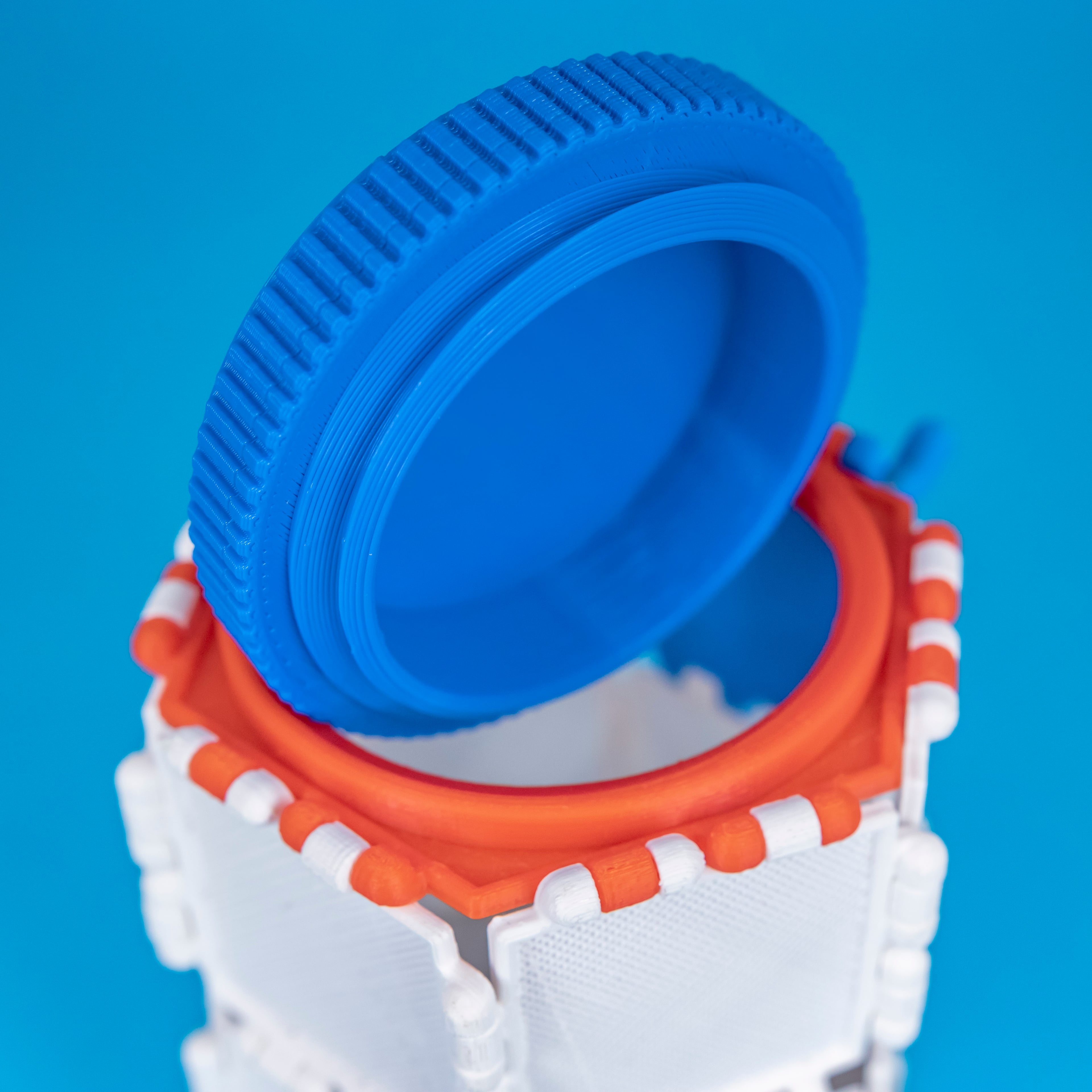 Polypanels // Hexagon Screw Top 3d model