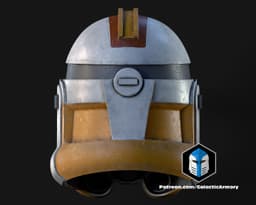 Phase 2 Animated Clone Trooper Helmet - 3D Print Files 3d model
