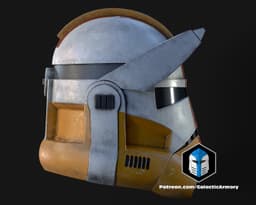 Phase 2 Animated Clone Trooper Helmet - 3D Print Files 3d model