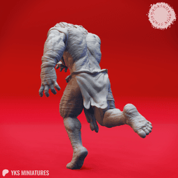 Grimlock - Running - Tabletop Miniature (Pre-Supported) 3d model