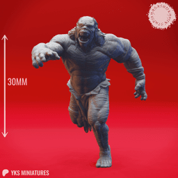 Grimlock - Running - Tabletop Miniature (Pre-Supported) 3d model