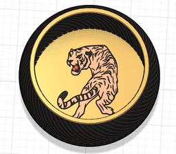Tiger Bowl 3d model