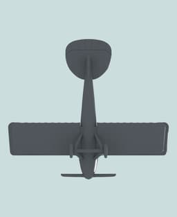 1:144 Albatros D.II 3d model