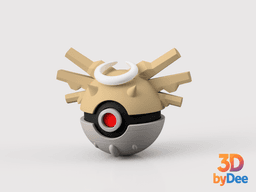 Shedinja Poke Ball 3d model