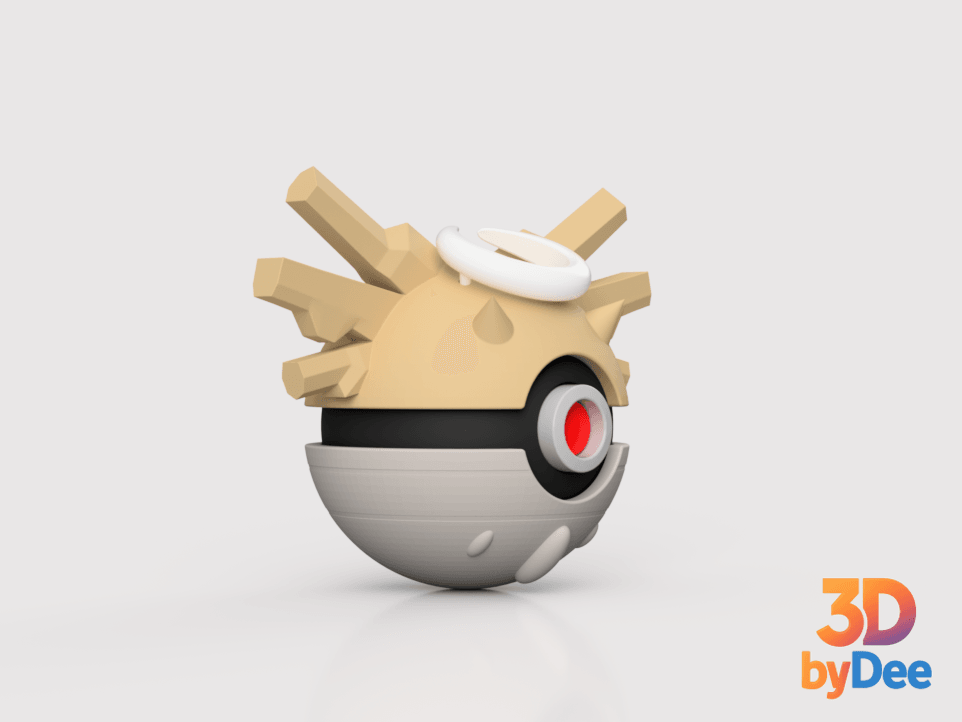 Shedinja Poke Ball 3d model