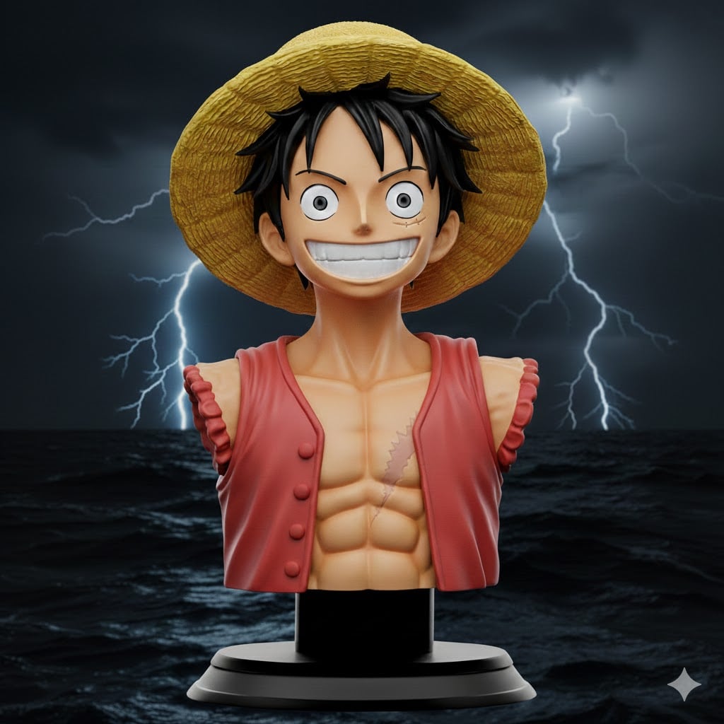 Luffy Busto A1.3mf 3d model