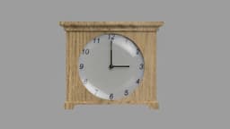 Mantle Clock Model 3d model