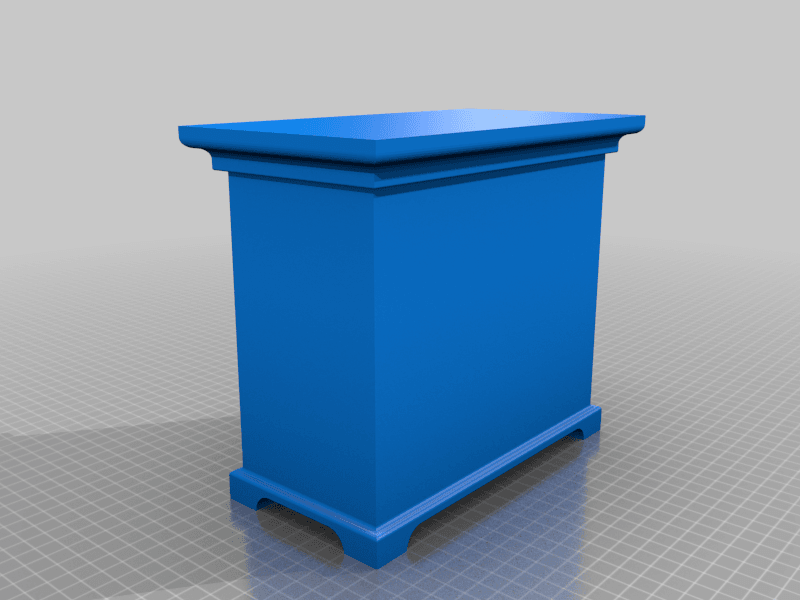 Mantle Clock Model 3d model
