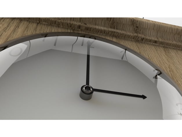 Mantle Clock Model 3d model