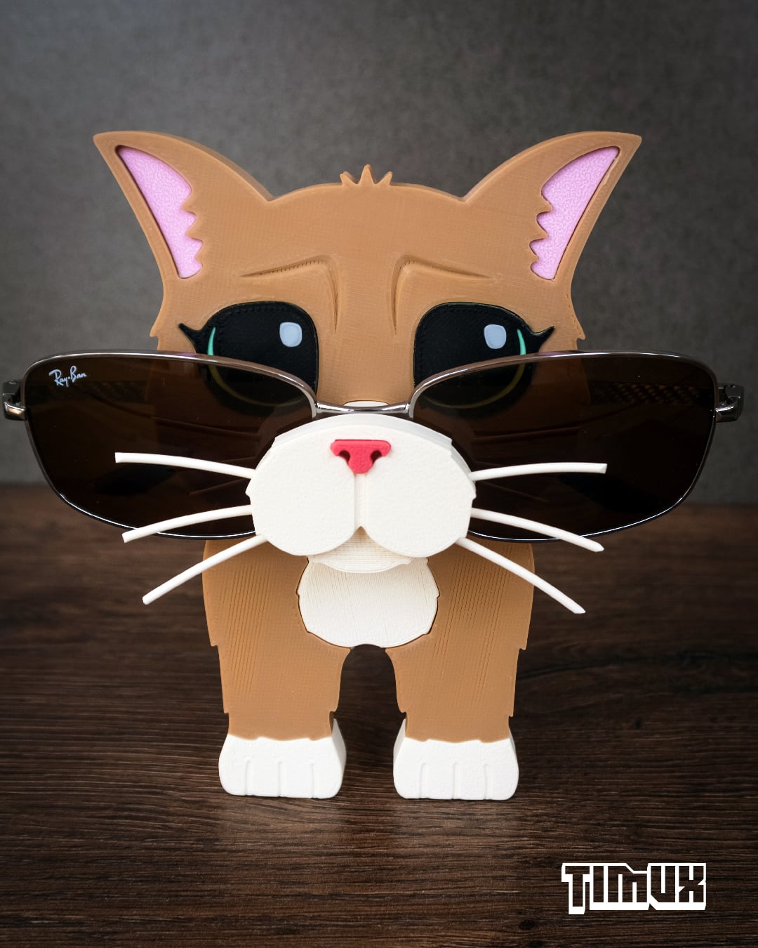 CAT GLASSES HOLDER V2 3d model