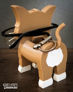 CAT GLASSES HOLDER V2 3d model