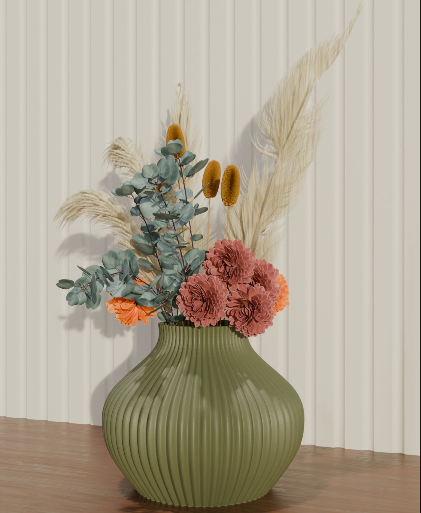 Ziggy vase _01 3d model