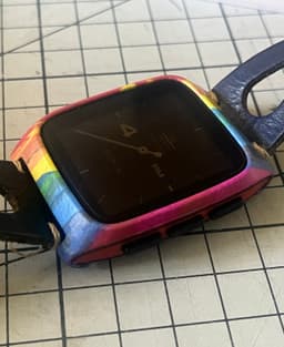Bumper | Pebble Time 2 Case | Rainbow 3d model