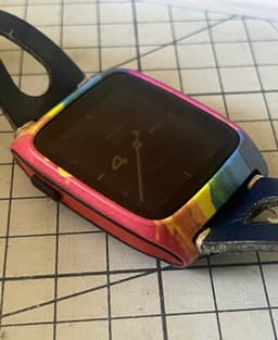 Bumper | Pebble Time 2 Case | Rainbow 3d model