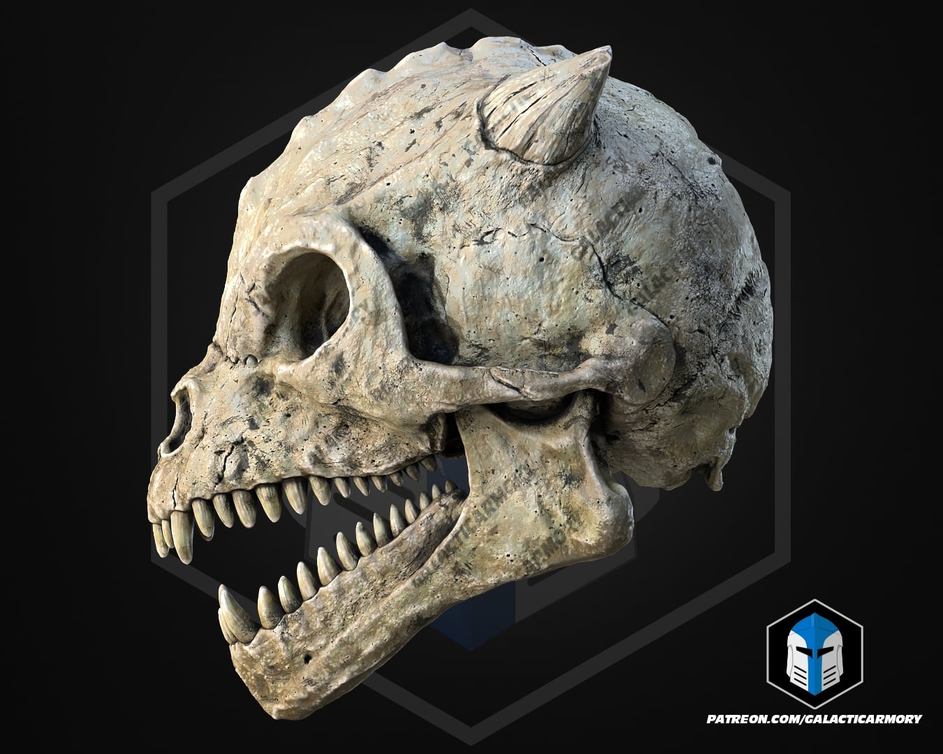 Trandoshans Skull - 3D Print Files 3d model
