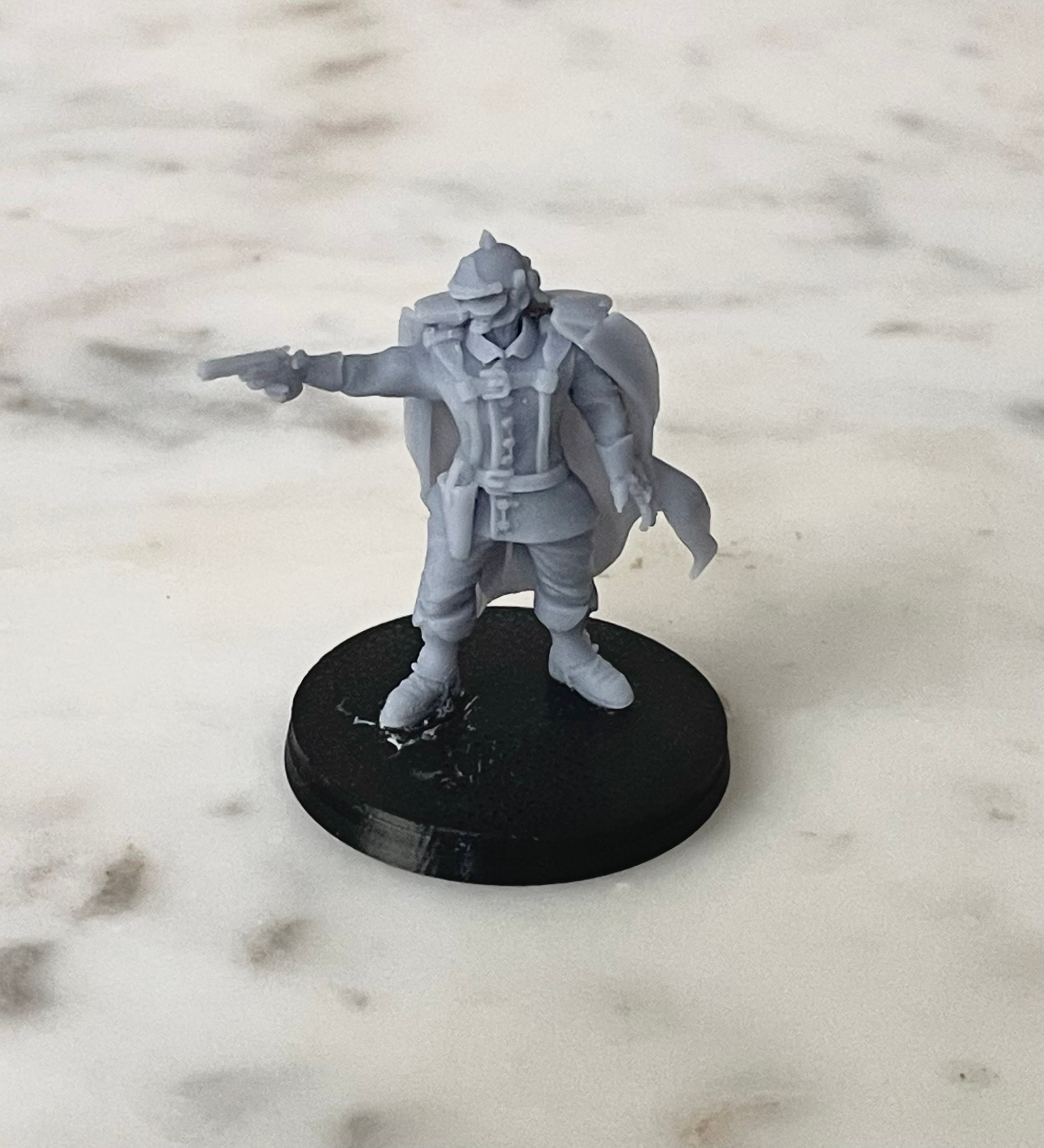 Artillery Crew Commander 3d model