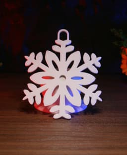 Snowflake - Christmas Tree Decoration 3d model