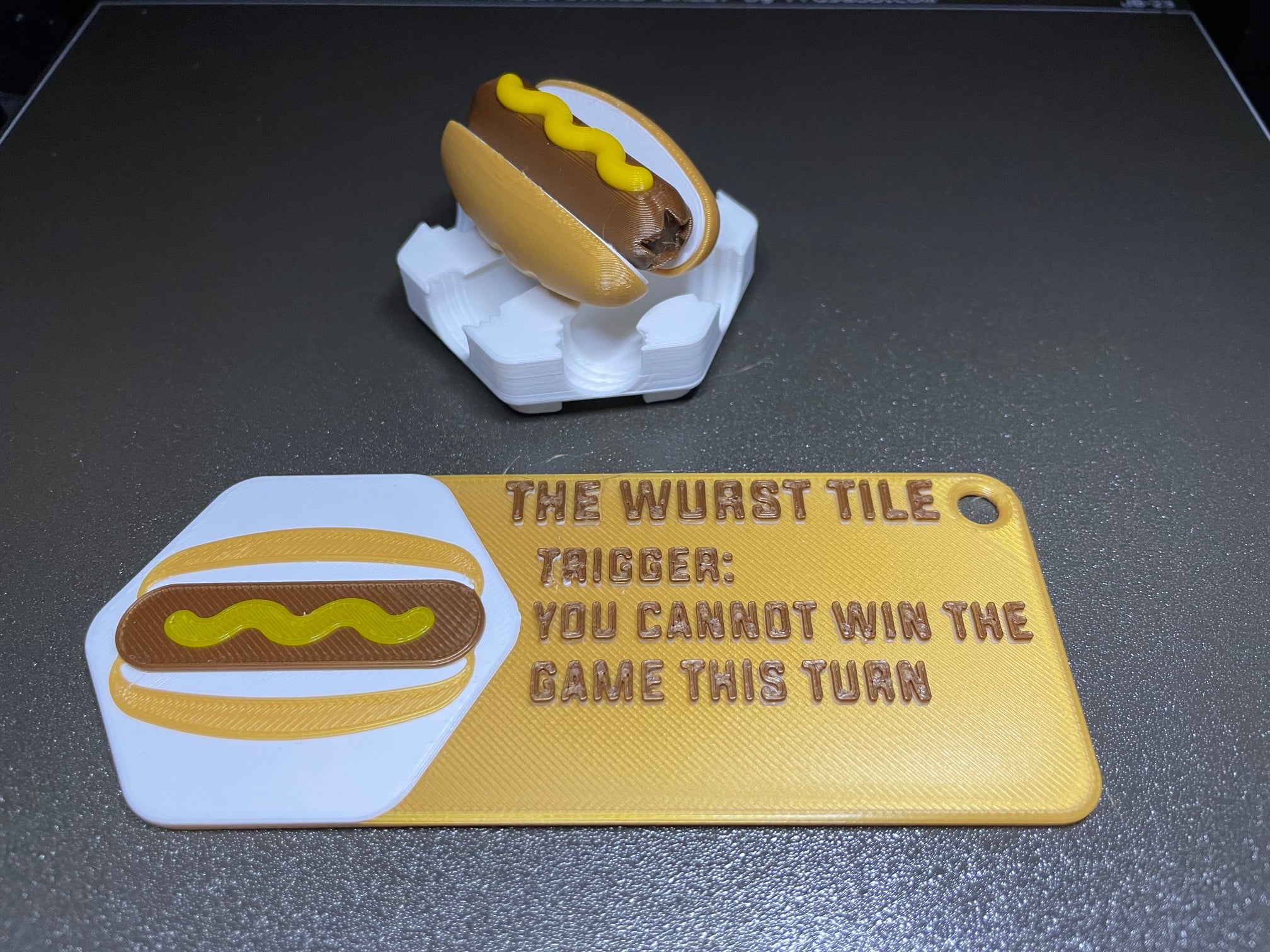 Hextraction - The Wurst Tile 3d model