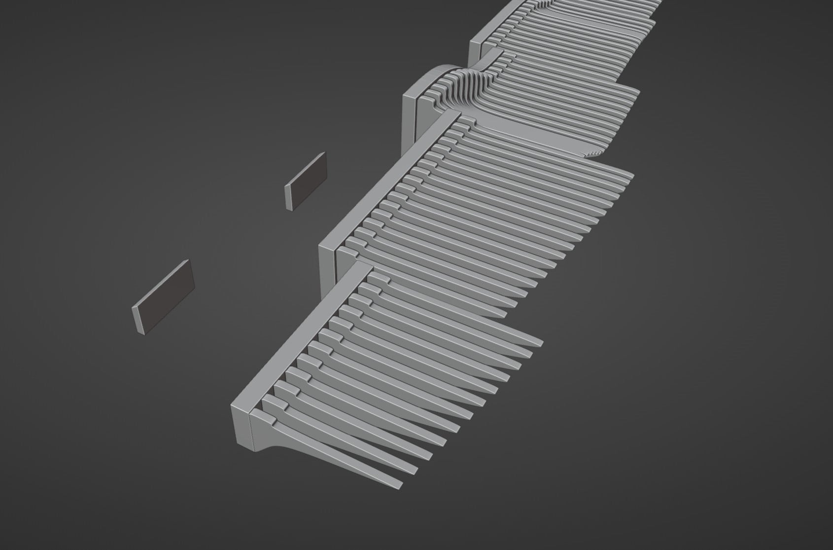 Parametric Shelf Design 3d model