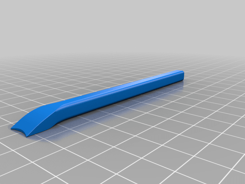 Tiny disposable filling and scraping tools 3d model