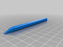 Tiny disposable filling and scraping tools 3d model