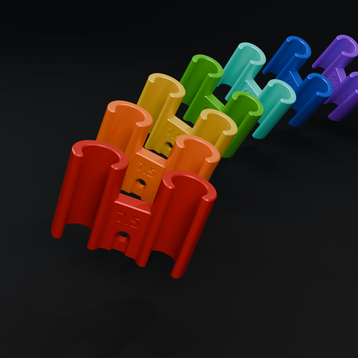 Xylophone mallet clip 3d model