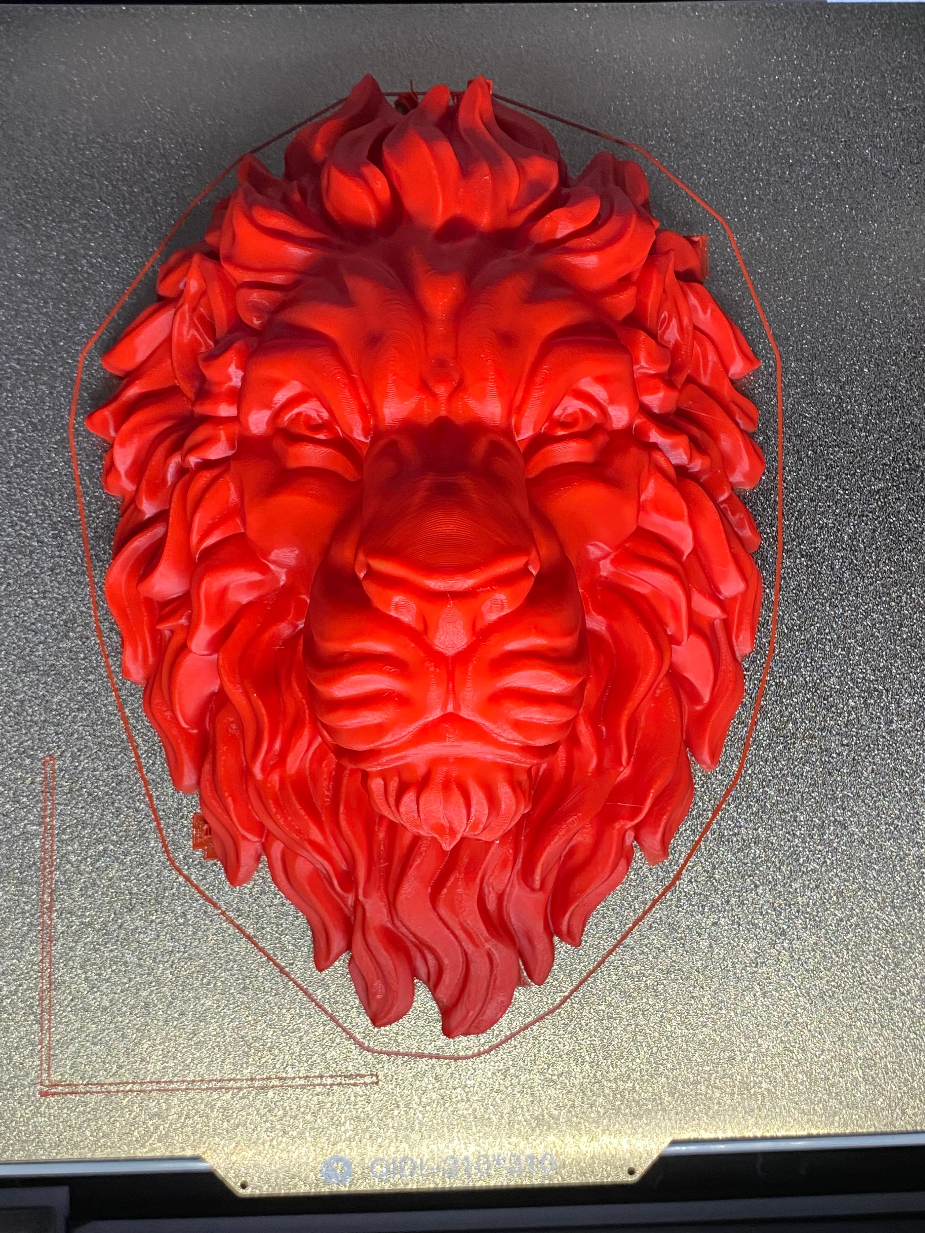 I used variable layer height and scaled to 150% on the QIDI plus 4
