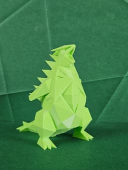 Tyranitar Low Poly Pokemon 3d model