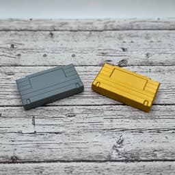 SNES Style Switch Game Holder 3d model