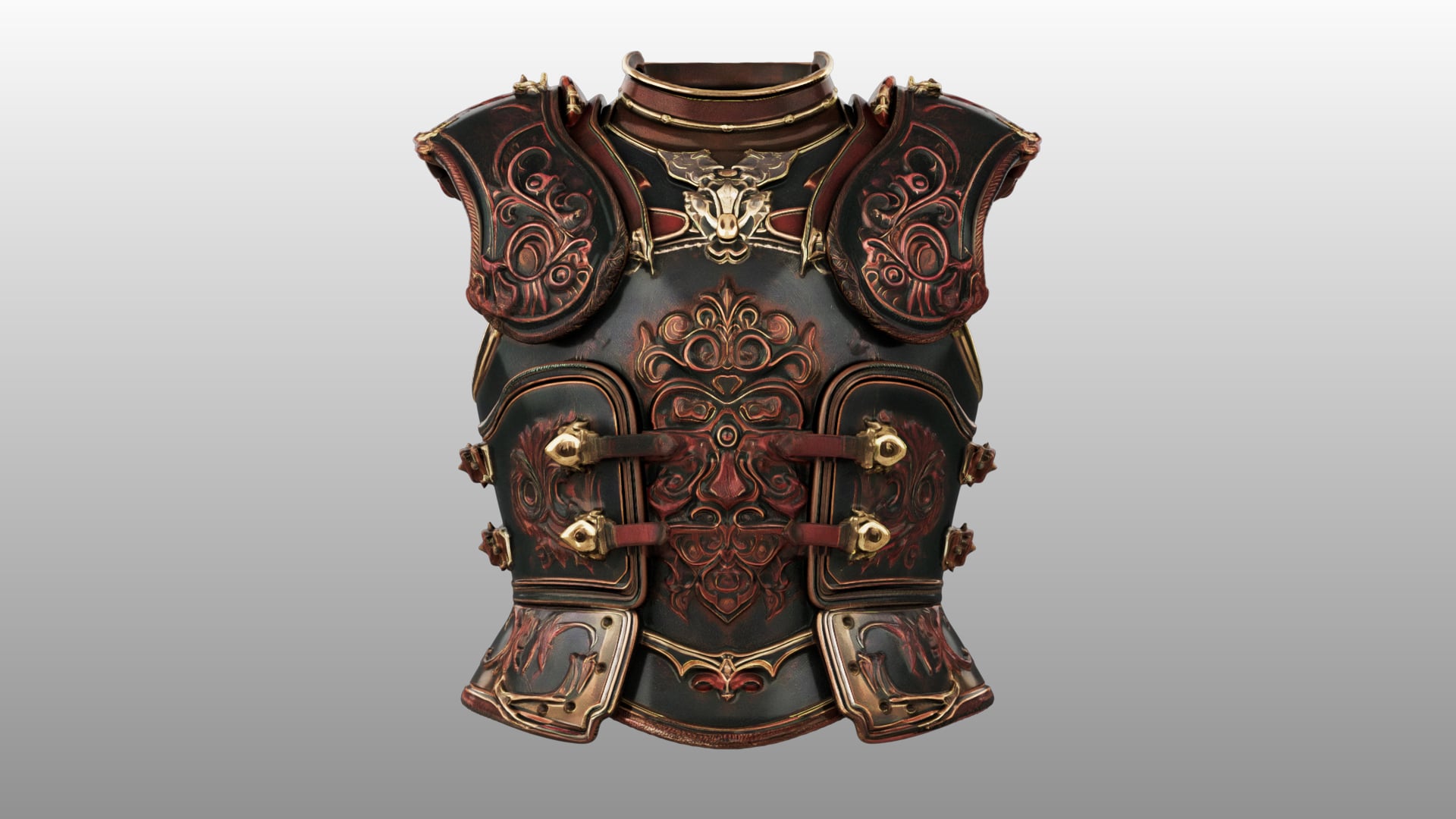 Dragoncrest Armor 3d model