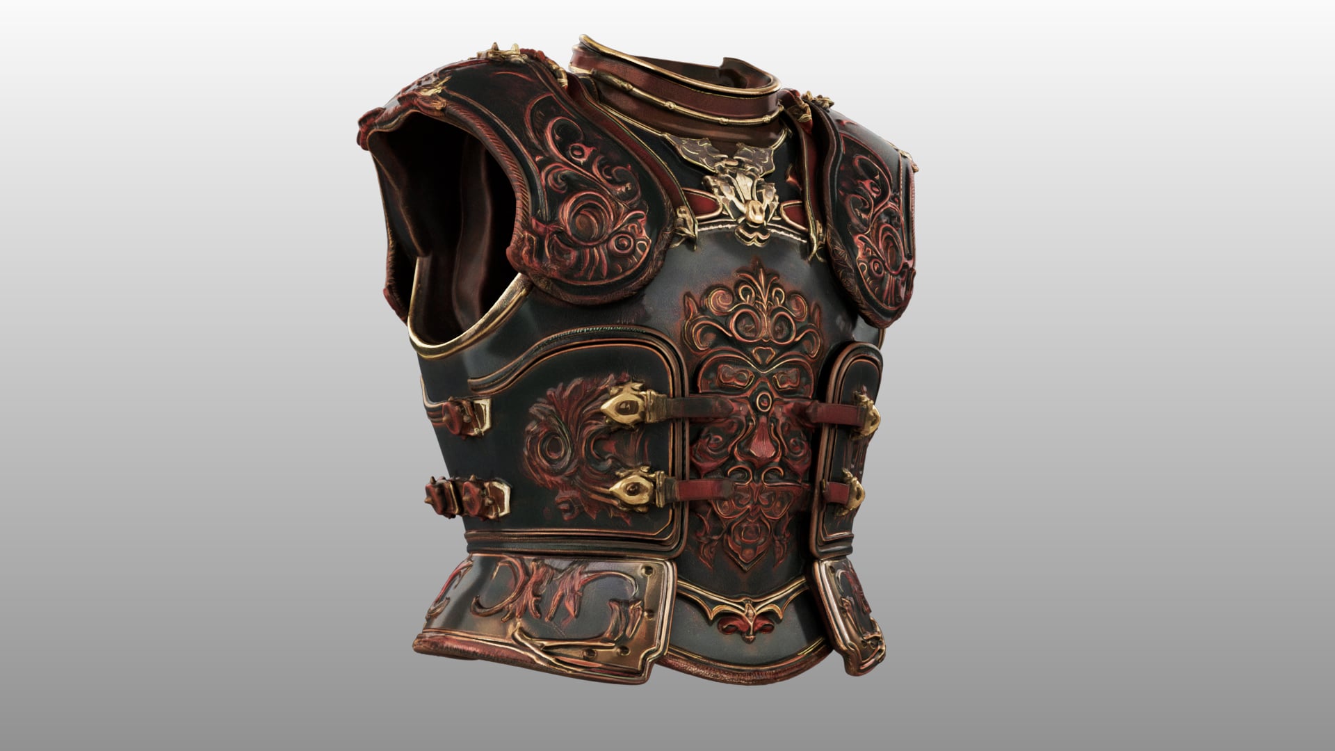 Dragoncrest Armor 3d model