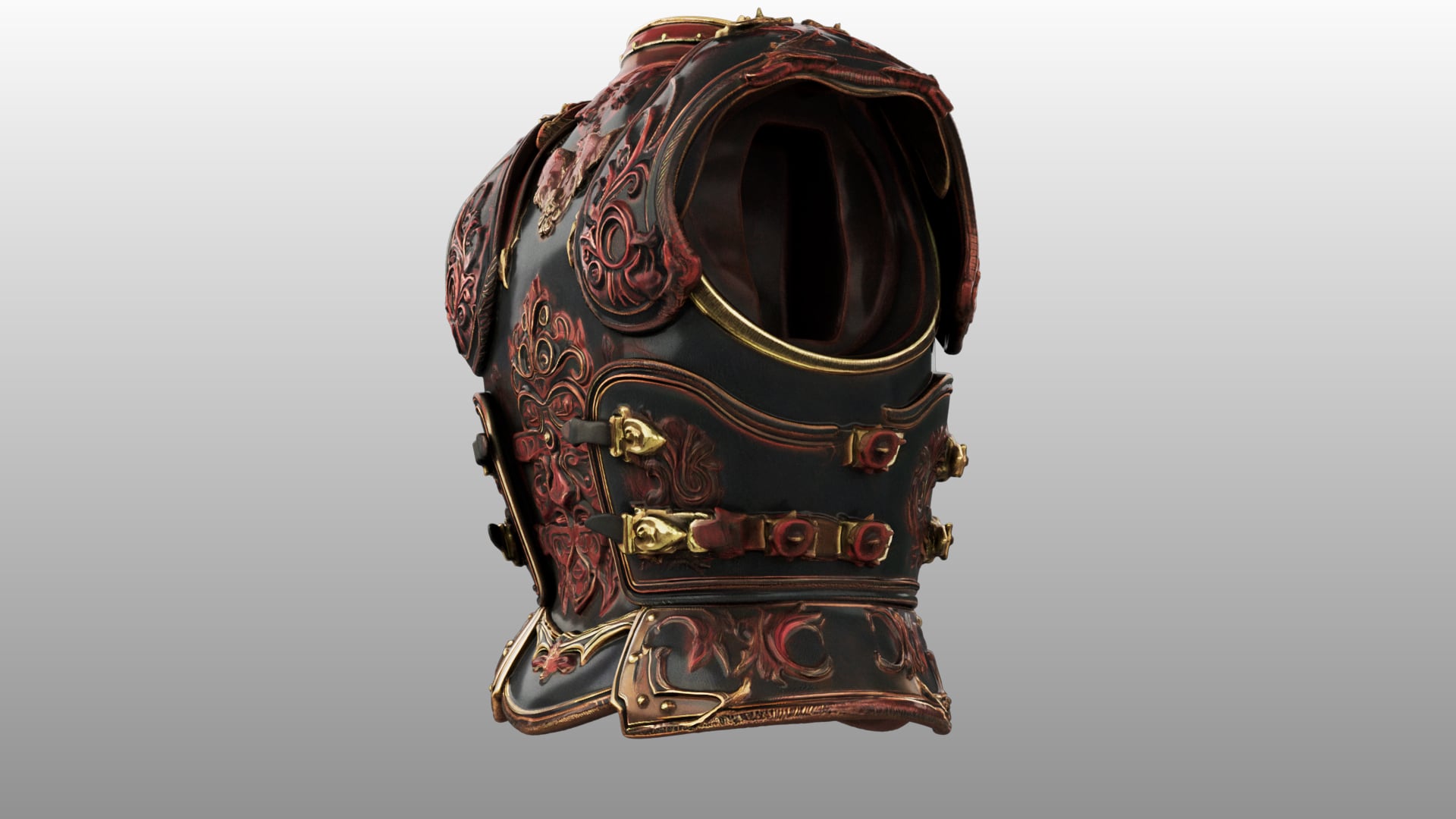 Dragoncrest Armor 3d model