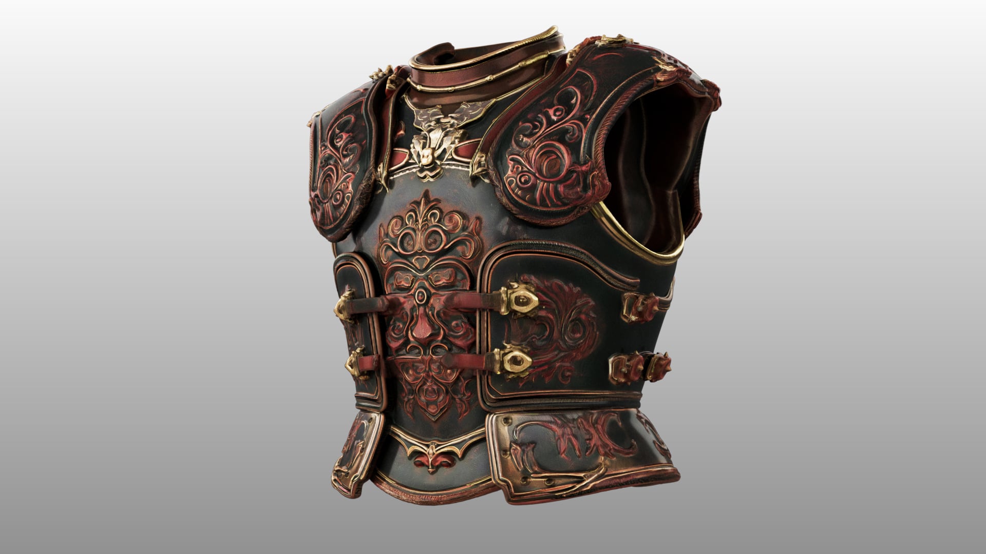 Dragoncrest Armor 3d model