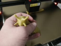Friendly Articulated Slug with hidden magnets 3d model