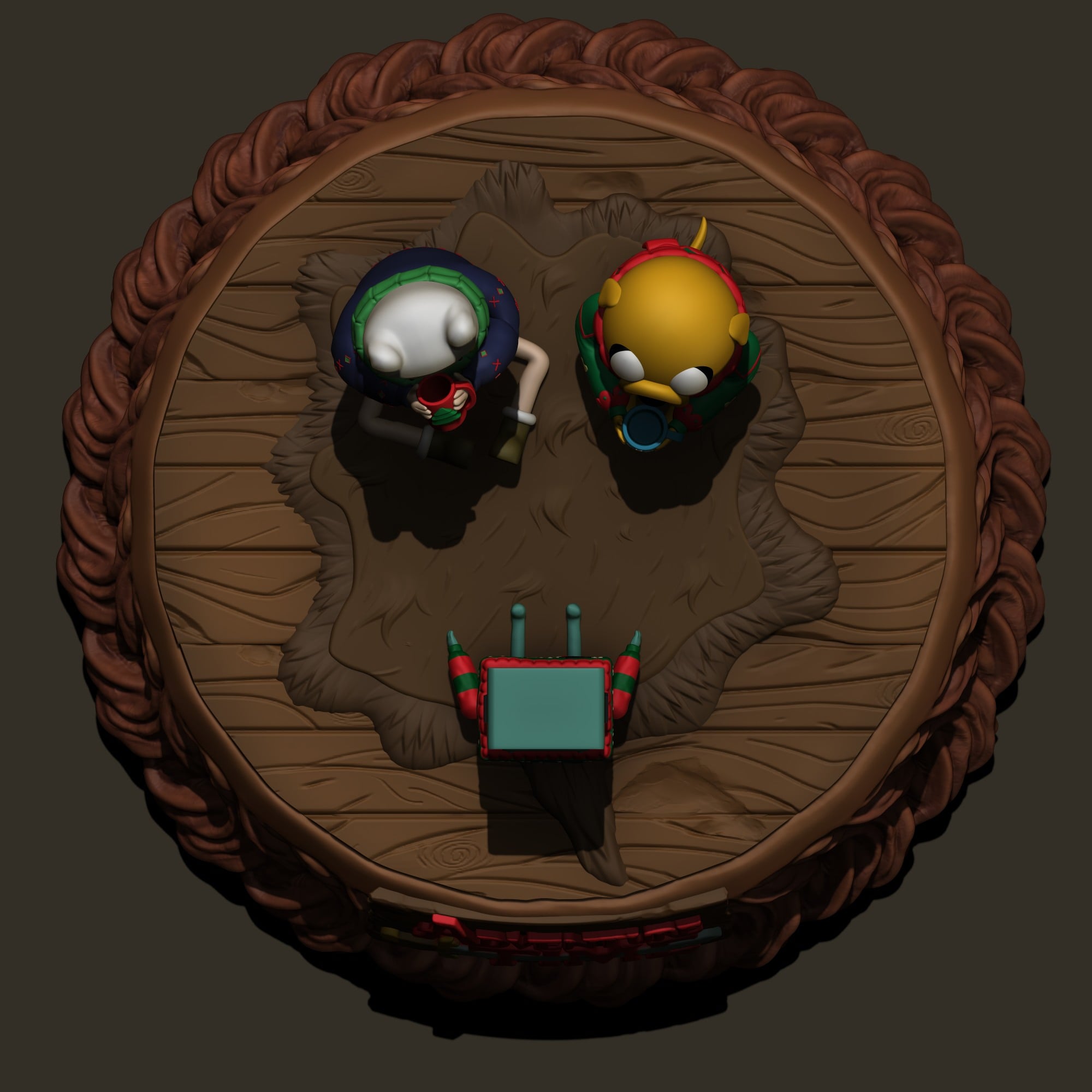 Adventure Time winter 3d model